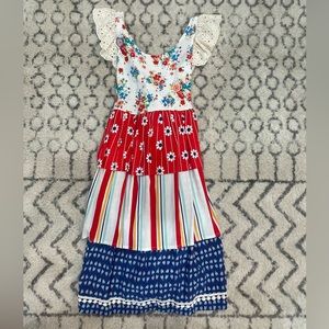 Wildflowers girls dress, size 10.